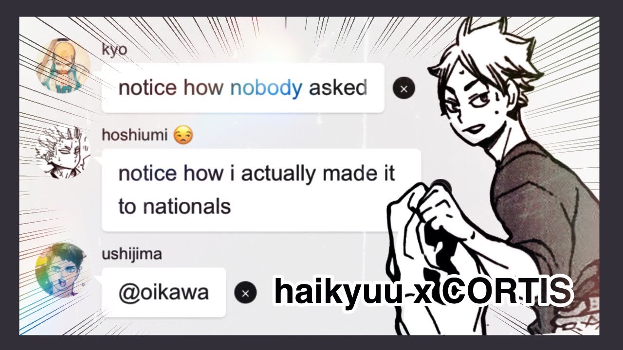 haikyuu x CORTIS // GO! // 