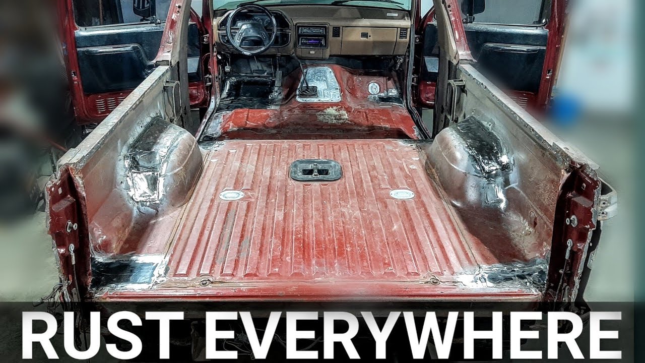 87 Bronco Nightmare Floor Pan Fixes ( RUST EVERYWHERE)