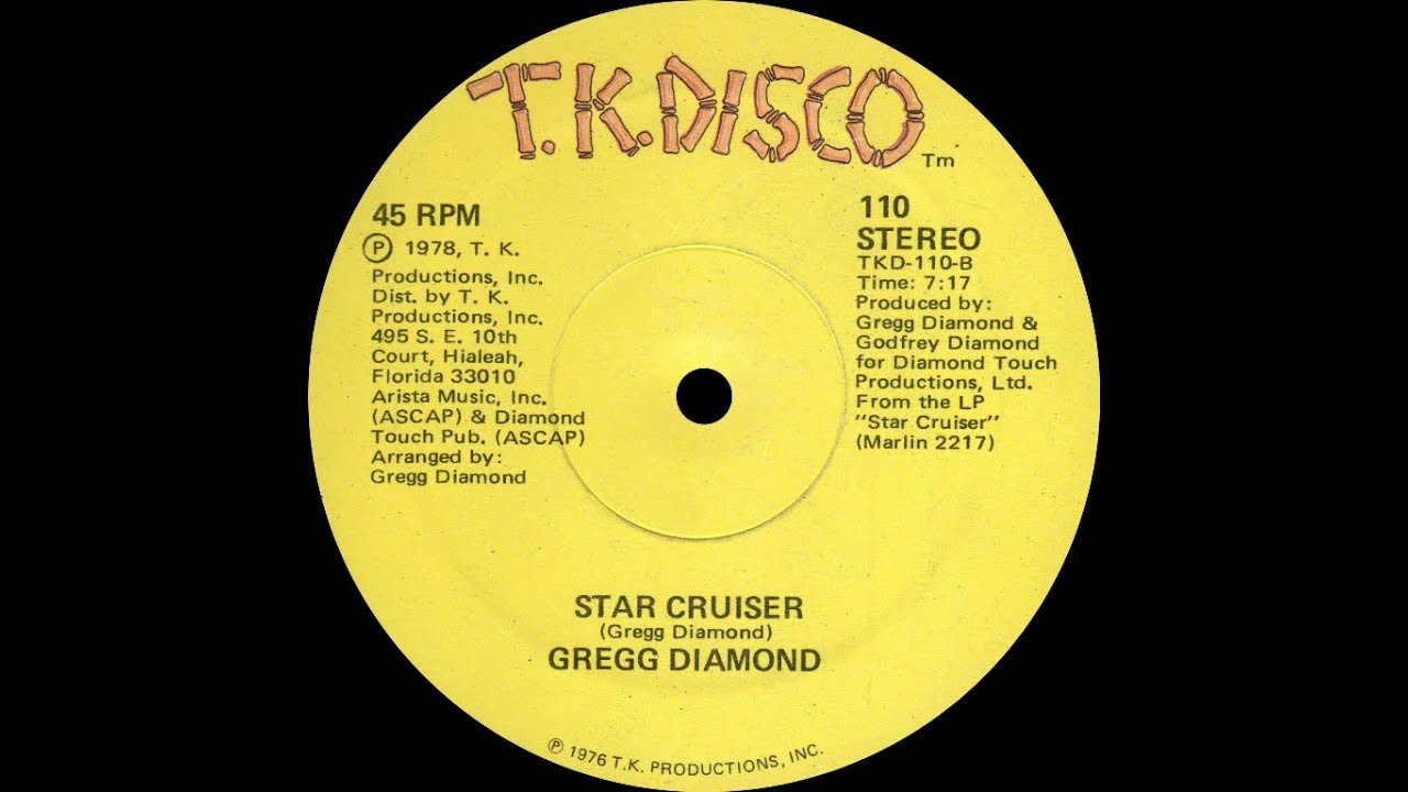 Gregg Diamond ‎– Star Cruiser ℗ 1978