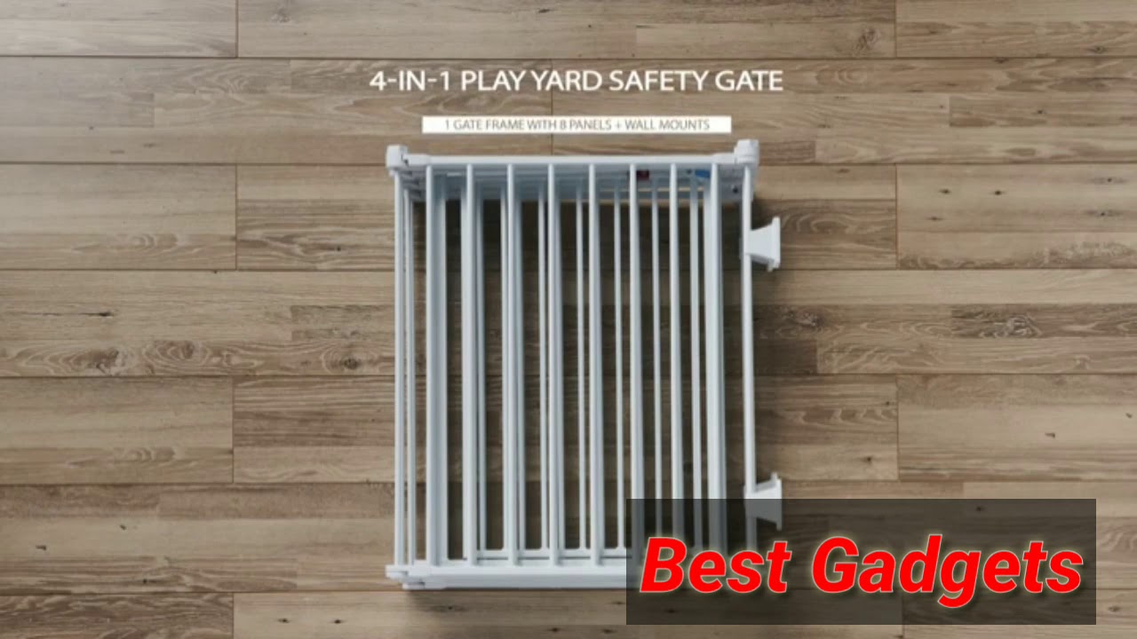 REGALO 192 INCHE SUPER WIDE ADJUSTABLE BABY GATE