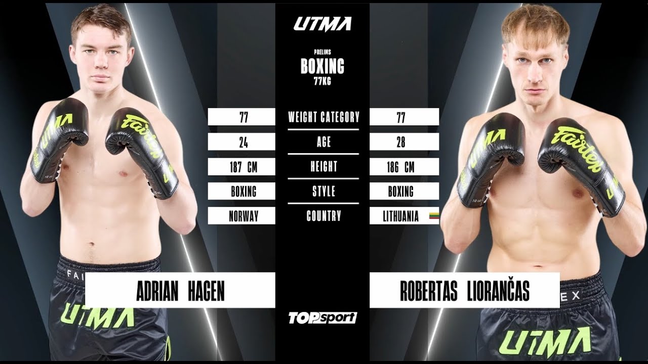Adrian Hagen vs Robertas Liorančas | UTMA 12 | Full Fight
