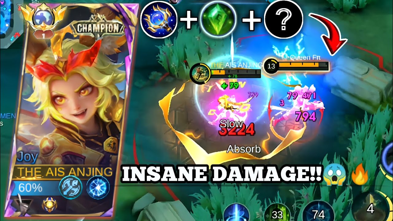 JOY EXP IS BACK!! INSANE DAMAGE COMBO 🔥