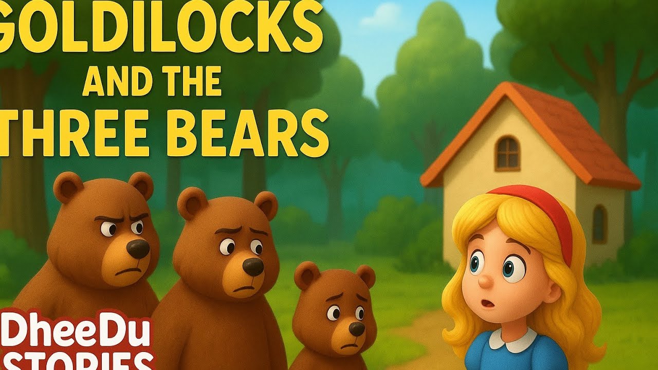 Goldilocks and The Three Bears |Bedtime Animal Stories | Fairy Tales for Kids in english| Fairytales