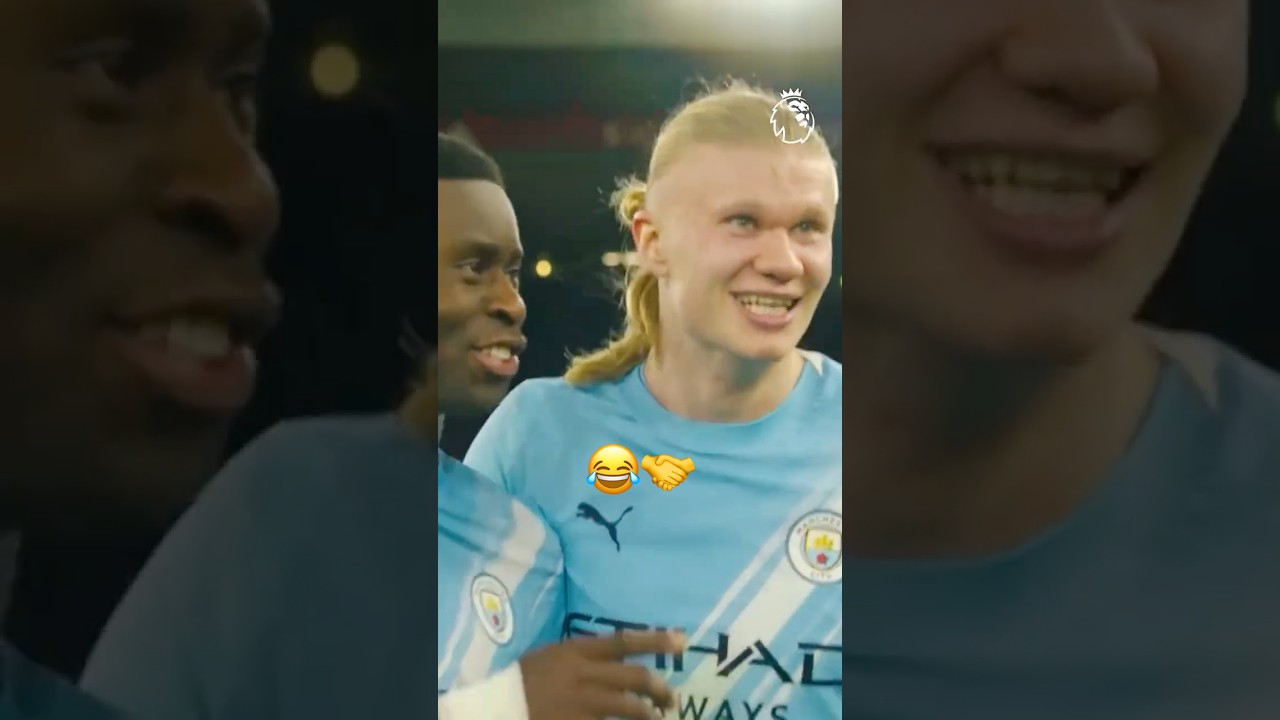 Erling Haaland Making Sure Marc Guehi Gets His Moment 🎥🤣