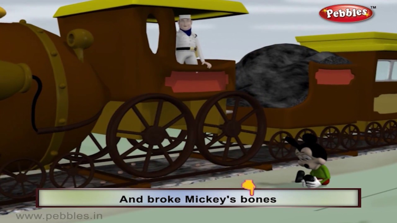 Mickey Mouse | Nursery Rhymes With Lyrics | Nursery Poems | 3D Nursery Rhymes For Children