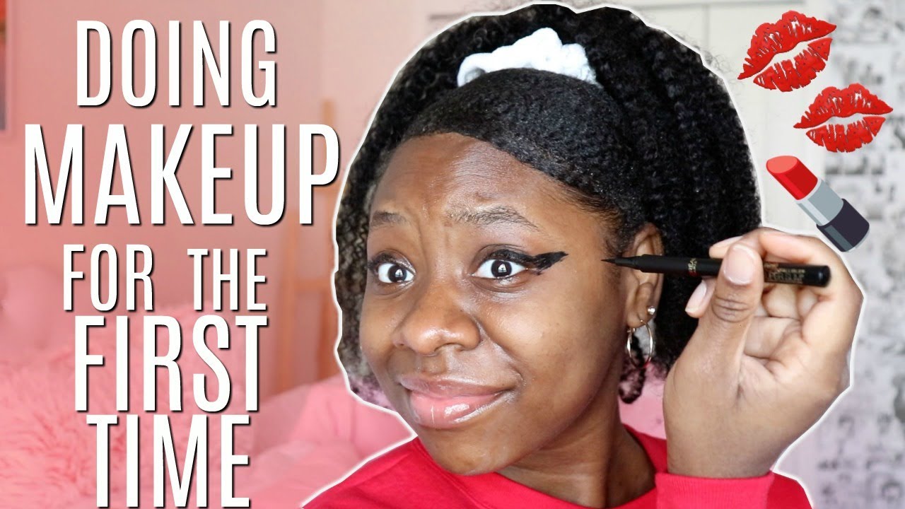 i attempted to do my makeup for the first time ever ( help lol )