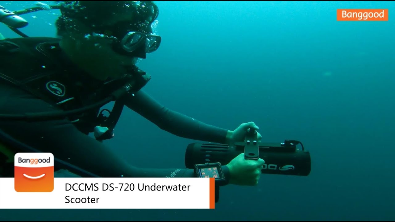 DCCMS DS-720 97.7WH Underwater Scooter - Shop on Banggood