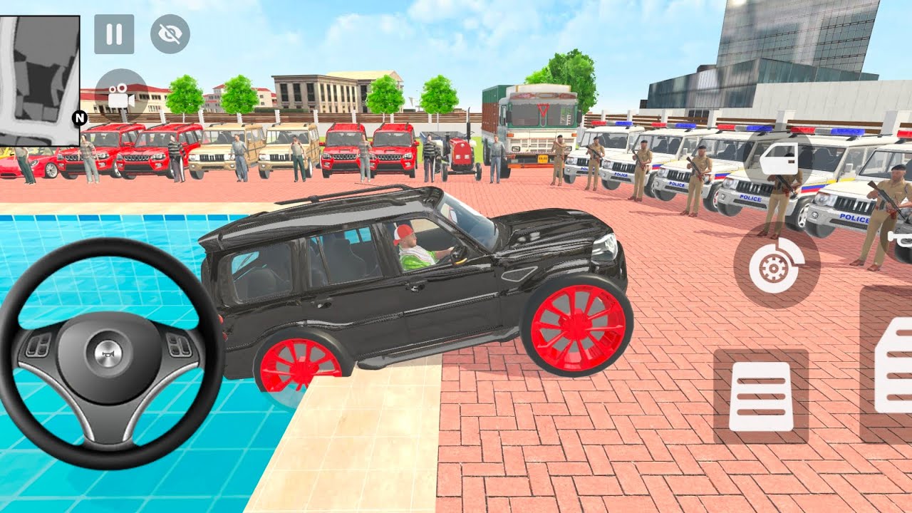 Modified Police Car 🚨 Gangster Life in Indian Streets | Open World Action Game for Android ❤️