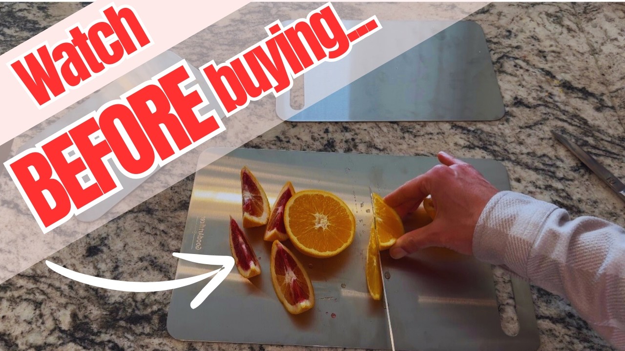 I Tested These Titanium Cutting Boards Set of 3, 100% Pure Titanium Kitchen Cutting Board&hellip; WOW! 😲