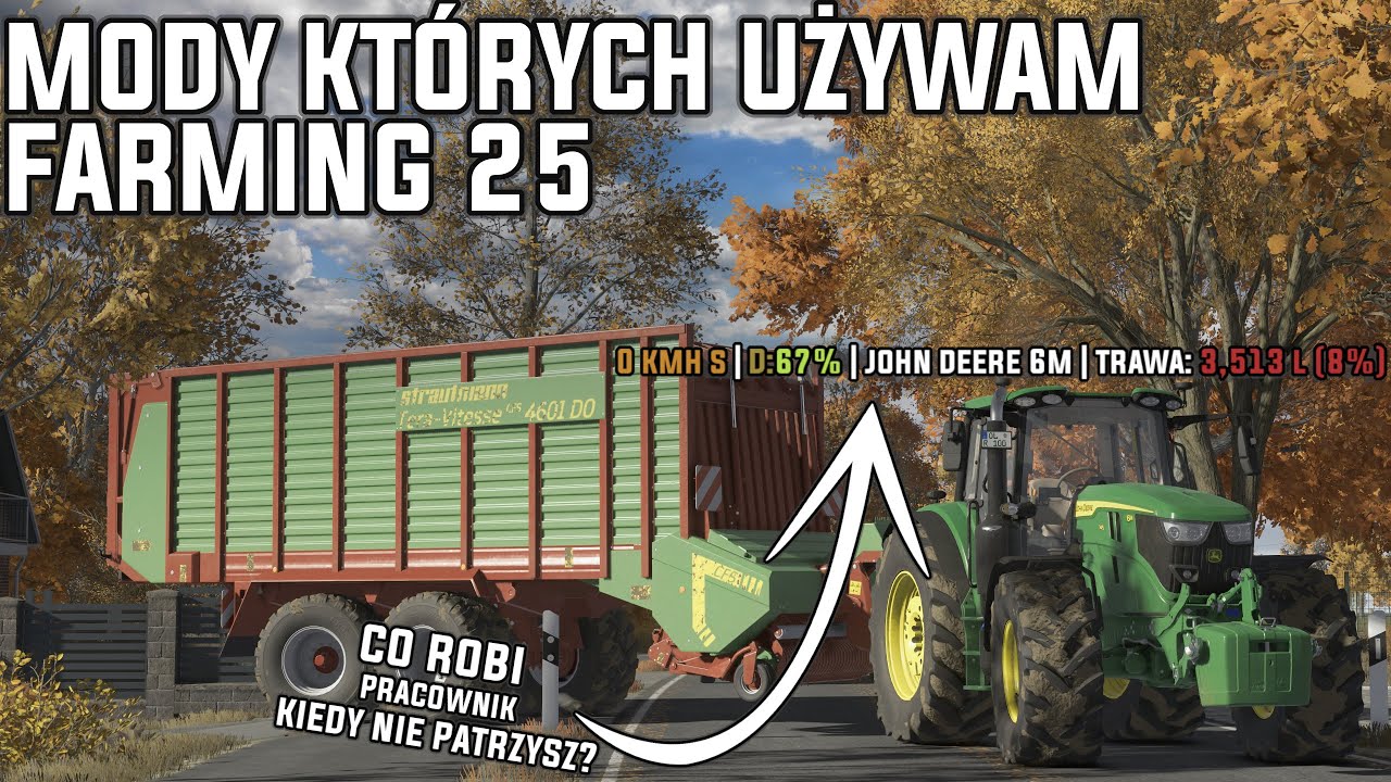 MODY KTÓRYCH UŻYWAM W FARMING 25 🤔| LISTA MODÓW🔥🔥| POKAZ ORAZ WYJAŚNIENIE 🐄