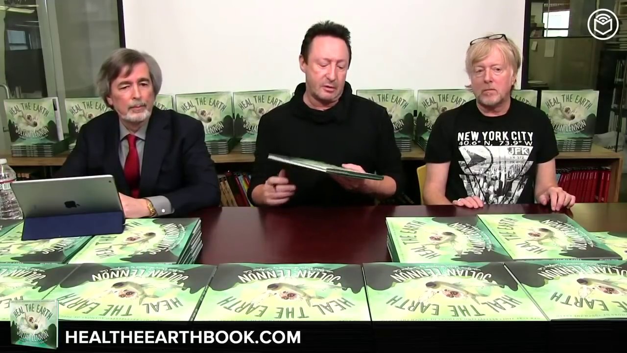 Julian Lennon Book Signing & Interview | "Heal The Earth"
