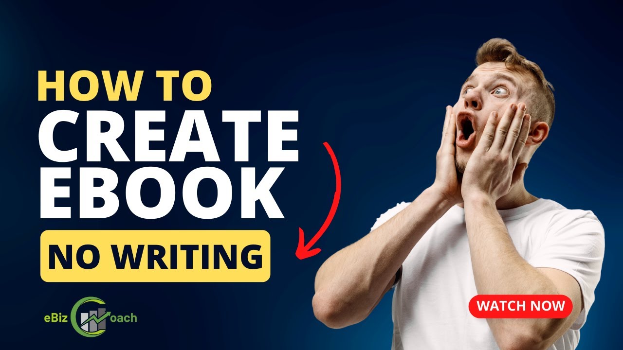 How to Create An ebook For Free Without Writing!