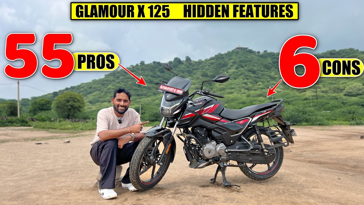 New Hero Glamour X 125 Hidden Features 55 Pros And 6 Cons Must Watch Before You Buy