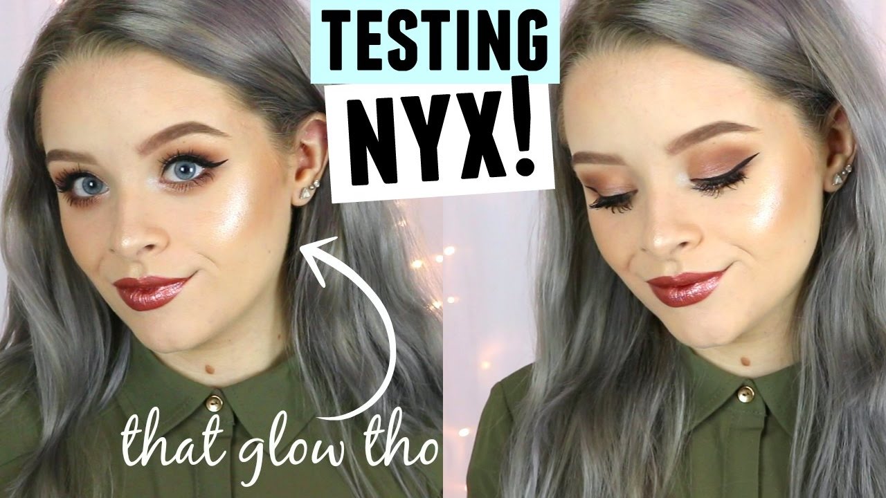 TESTING NYX MAKEUP!! | sophdoesnails