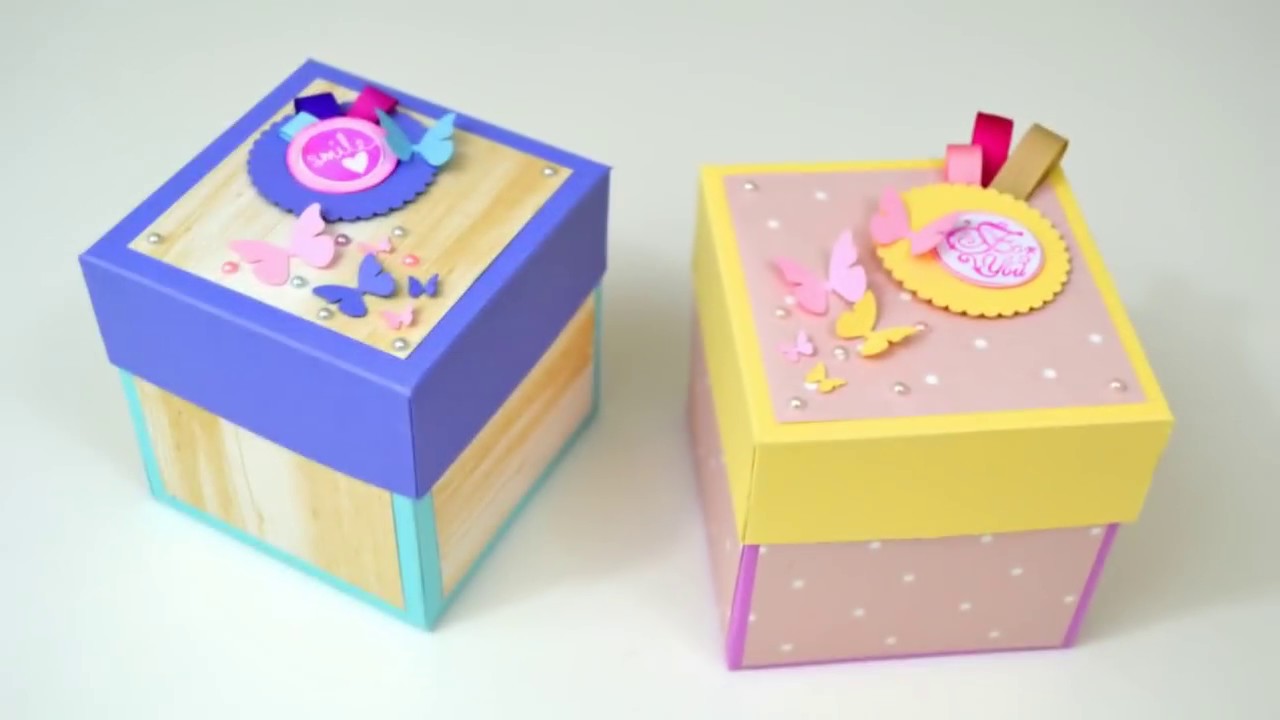 HOW TO MAKE EXPLOSION BOX | Exploding Box Card Kit