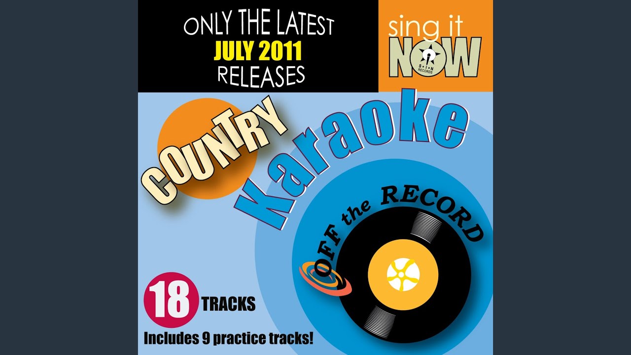 Buzz Back (In the style of Chase Rice) (Karaoke Version)