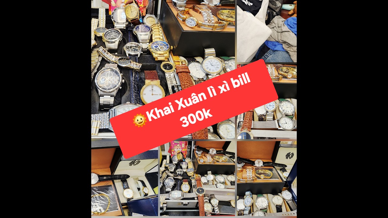 26.02 Phiên khai xuân 2026 lì xì bill từ 300k các mẫu đồng hồ đẹp xịn mịn 082 6415 496 TrinhNail..