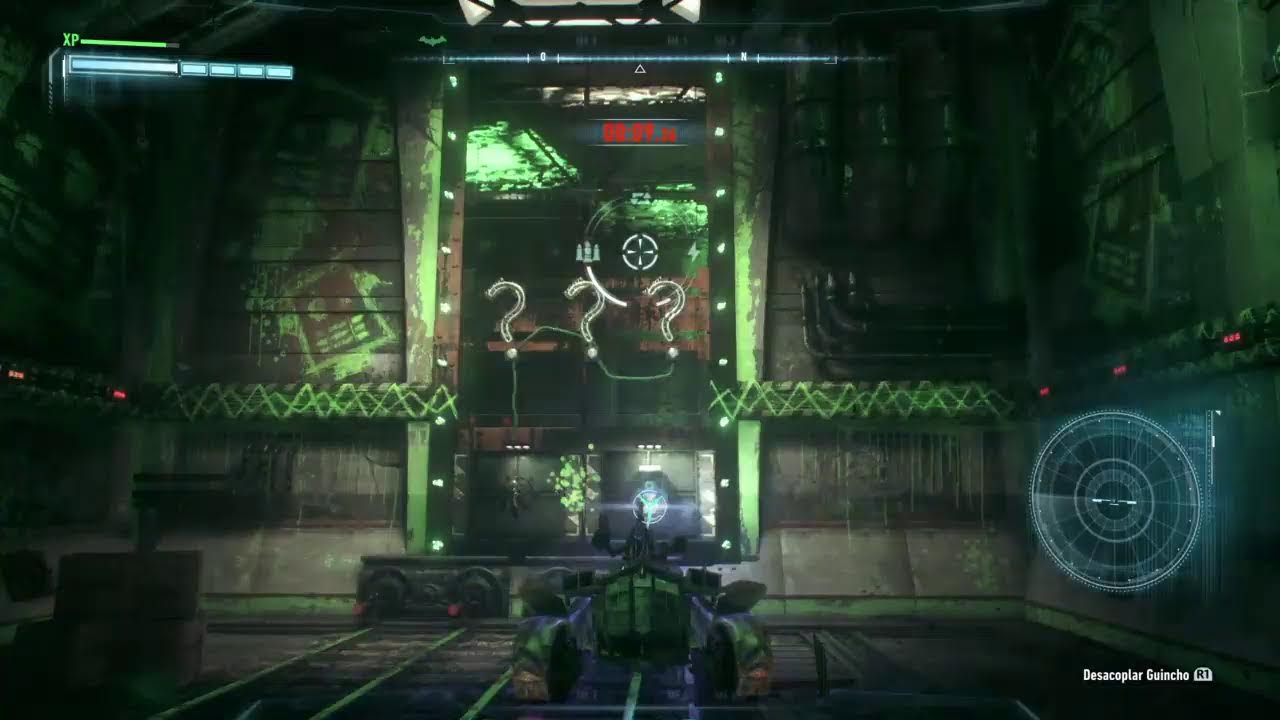 BATMAN ARKHAM KNIGHT limpeza  na cidade