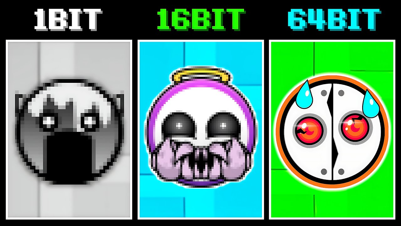 New Custom Geometry Dash Lobotomies V25 but every time with more bits