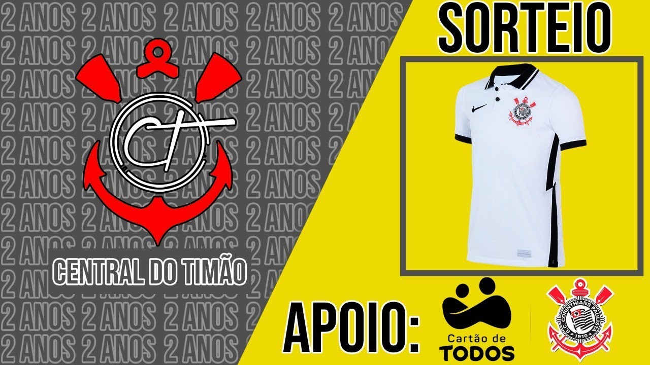 Central do Tim&atilde;o 2 anos - Live especial de anivers&aacute;rio com sorteio de camisa oficial