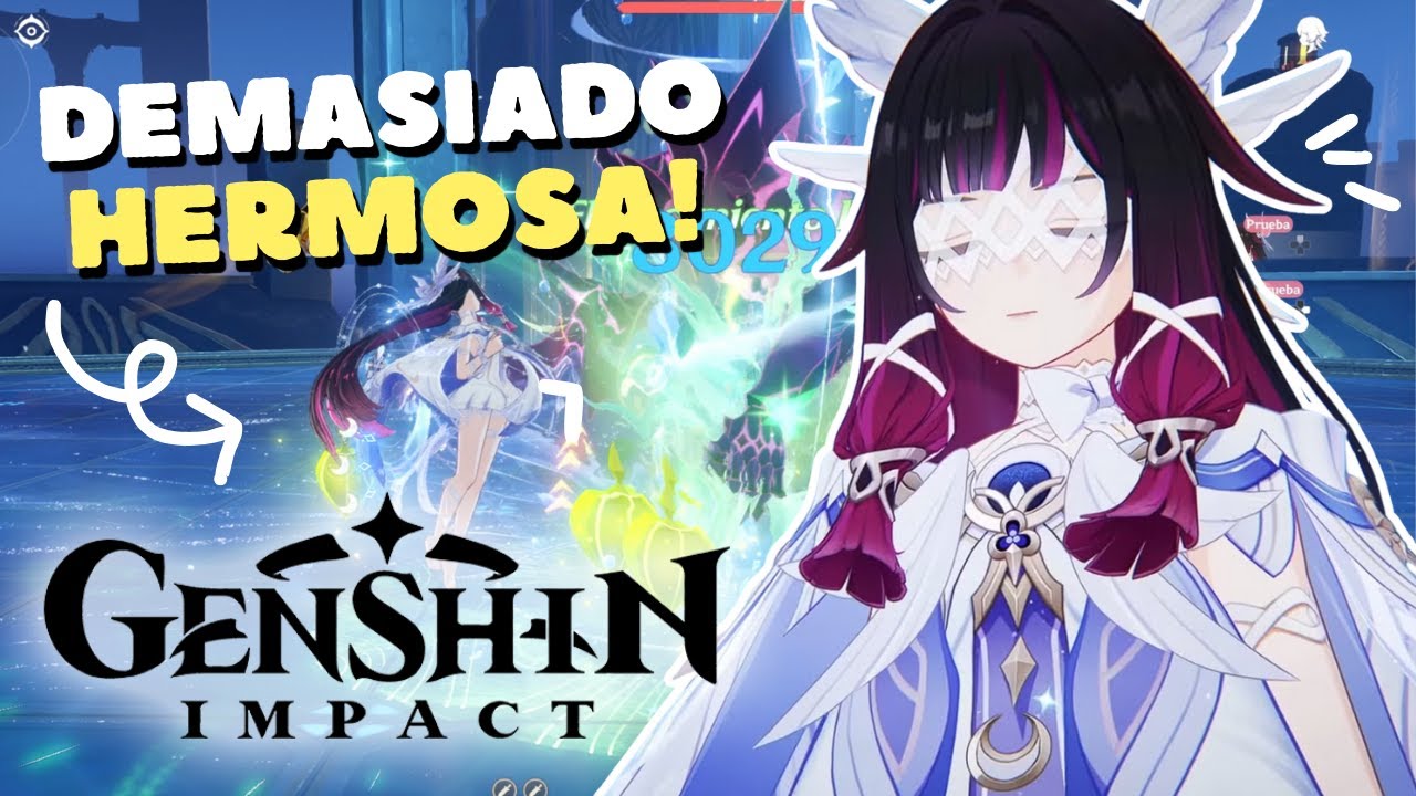 ES INCREÍBLE! PRUEBO A COLOMBINA POR PRIMERA VEZ - GENSHIN IMPACT