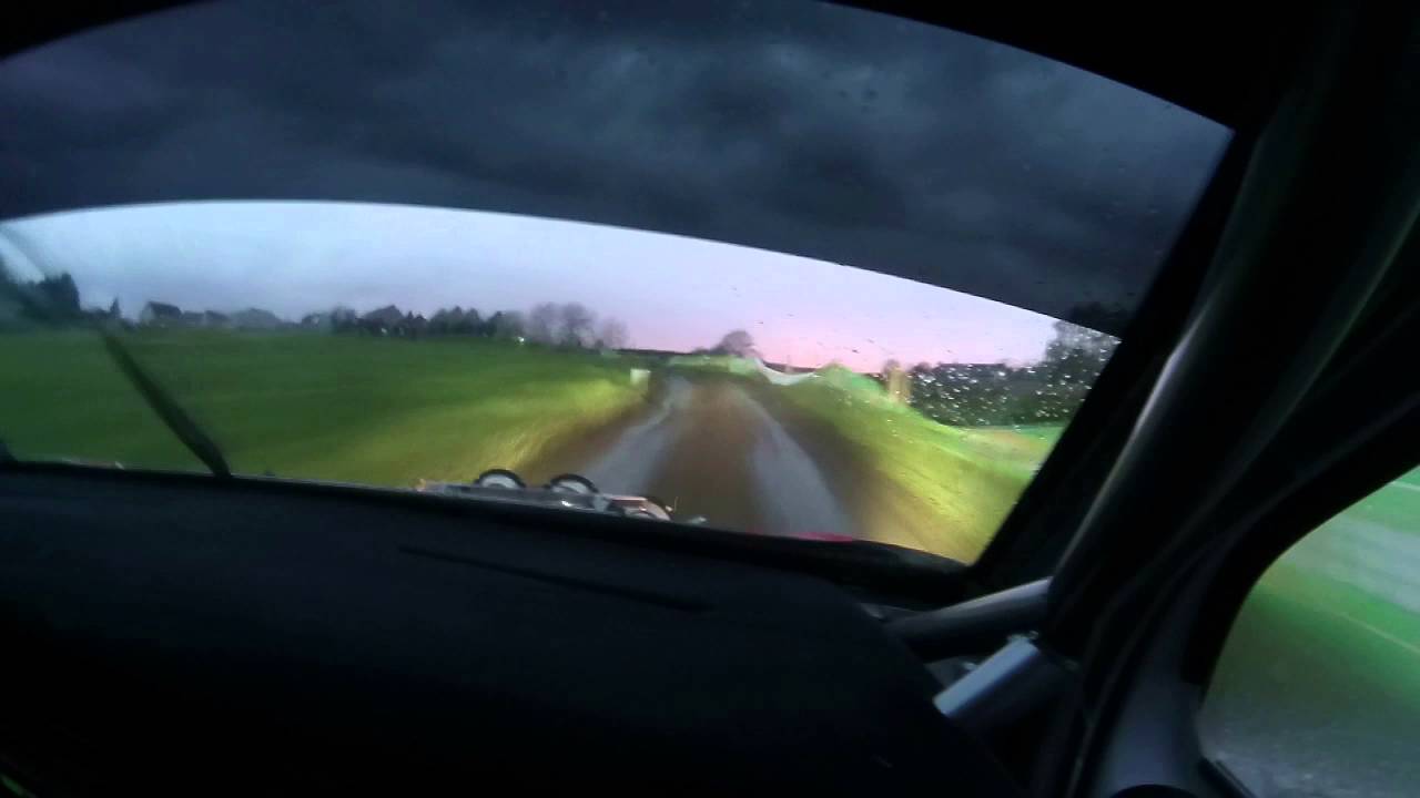 Rallye de Wallonie 2016: Onboard  F.Duval ES 16 WARTET