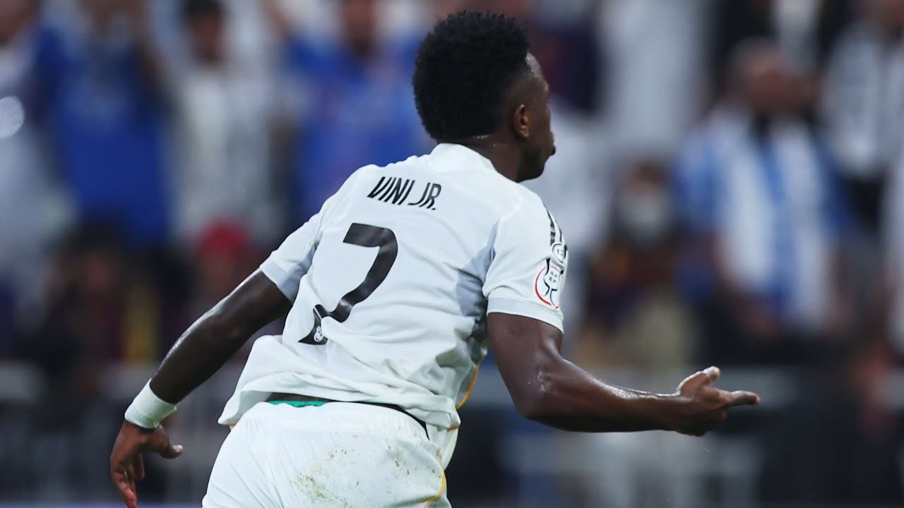 Vinicius jr unstoppable solo goal vs Barcelona. 