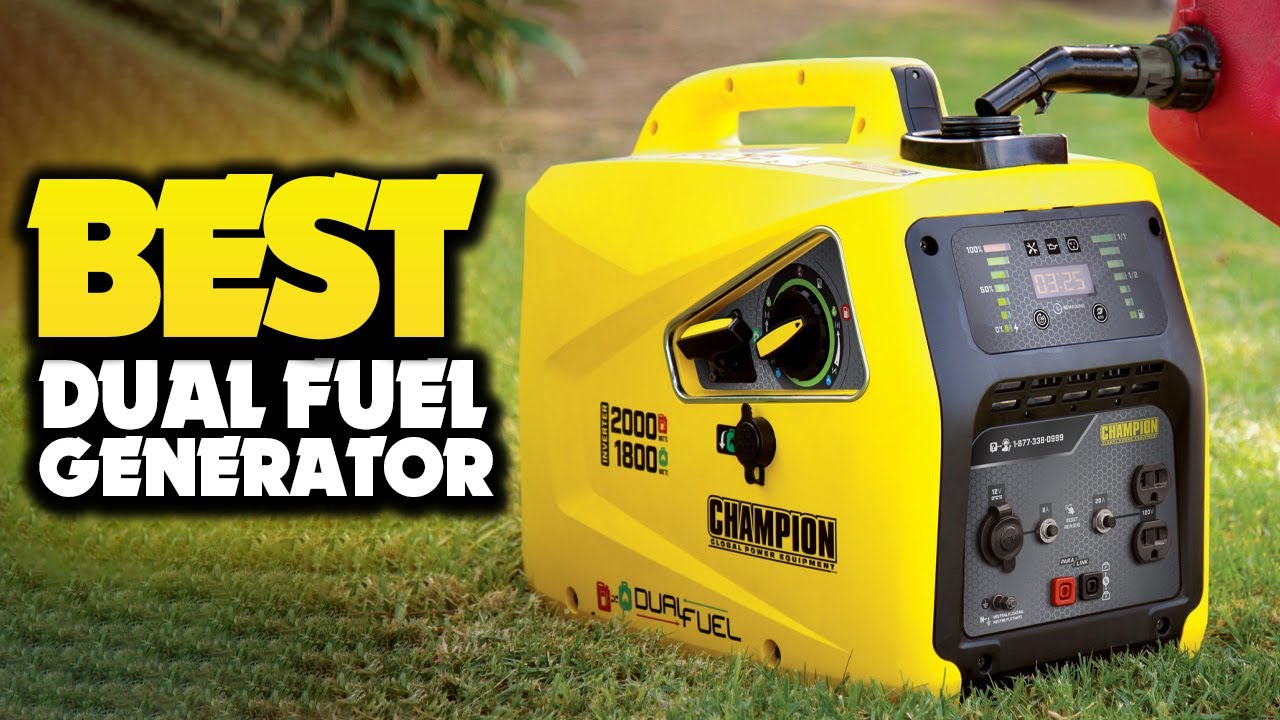 What's The Best Dual Fuel Generator (2021)? The Definitive Guide!