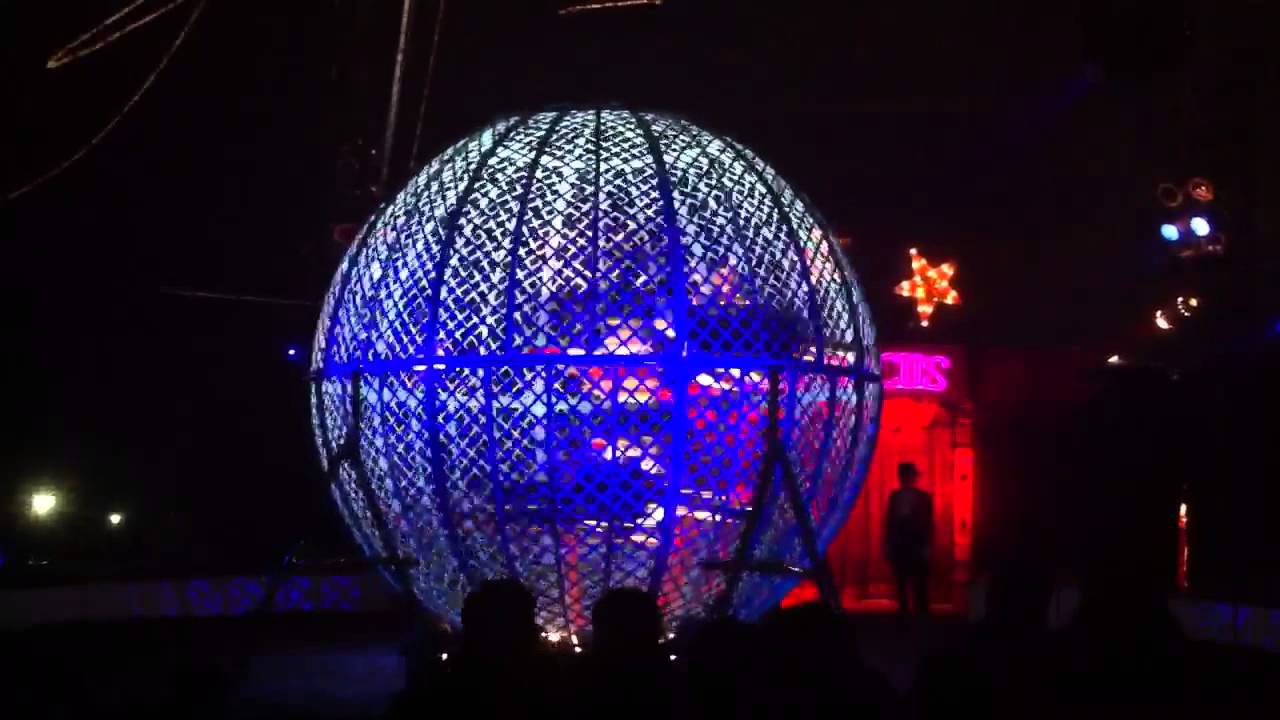 Circus Zippos - Globe of Death - 18 Nov 2012 @ Wembley