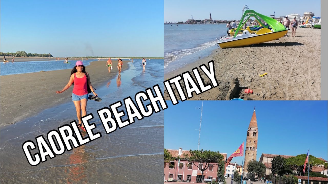 Vacation In Caorle  Beach Italy