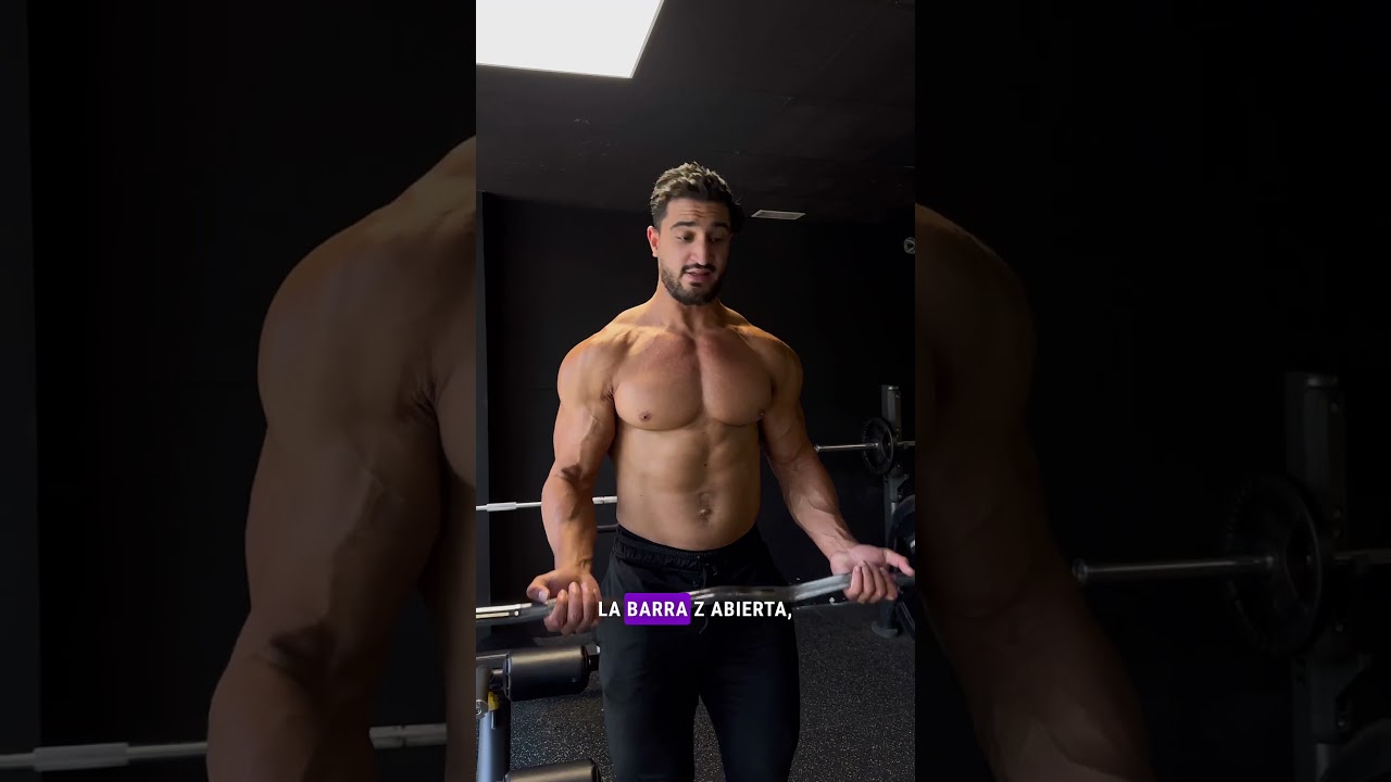 Como desarollar tus biceps con BARRA z