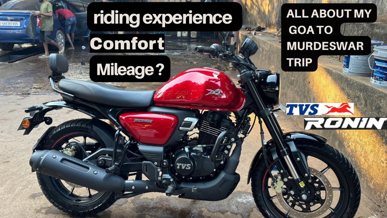All about my Goa to Murdeshwar Trip | Mileage, comfort, riding experience with my New TVS Ronin 225