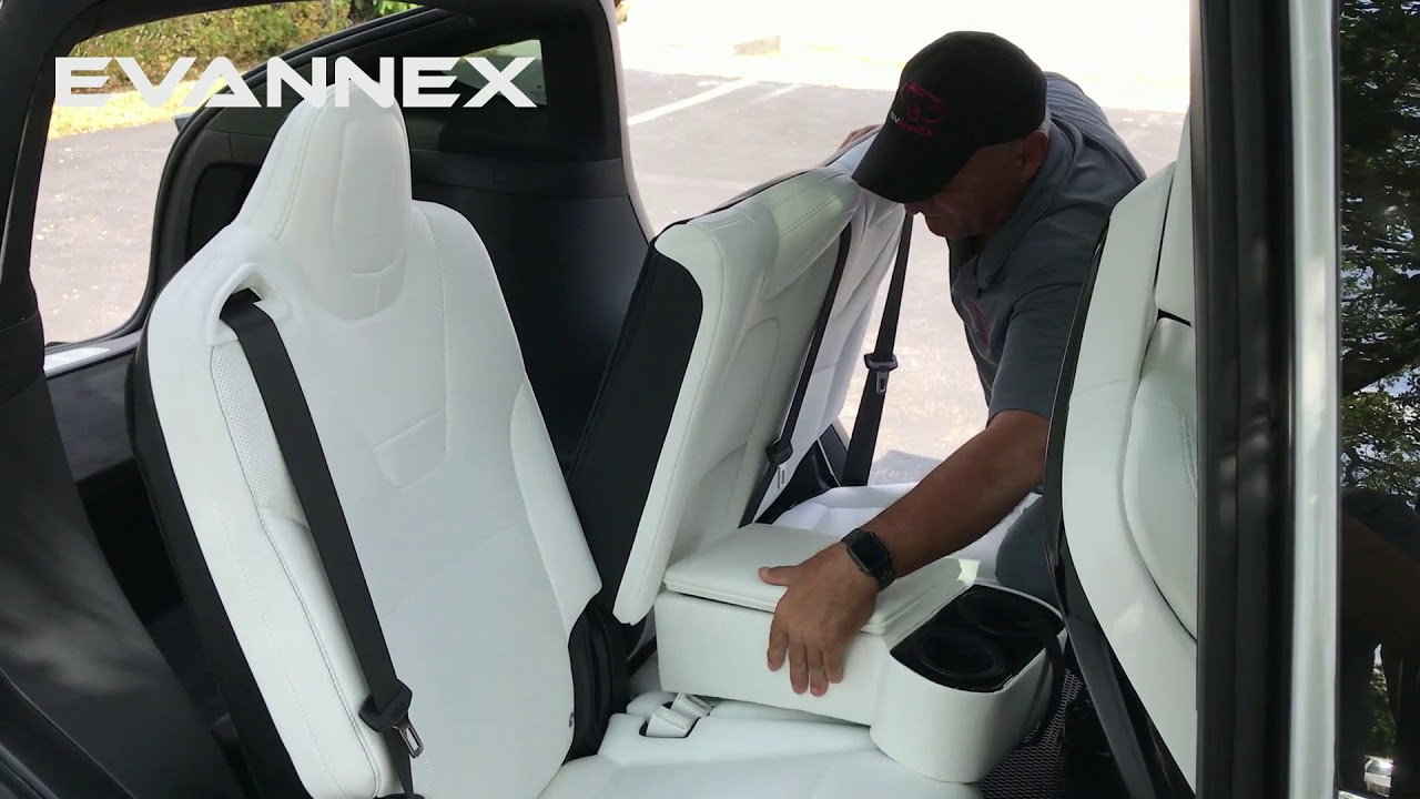 Rear Console for Tesla Model X (5-Seat only)