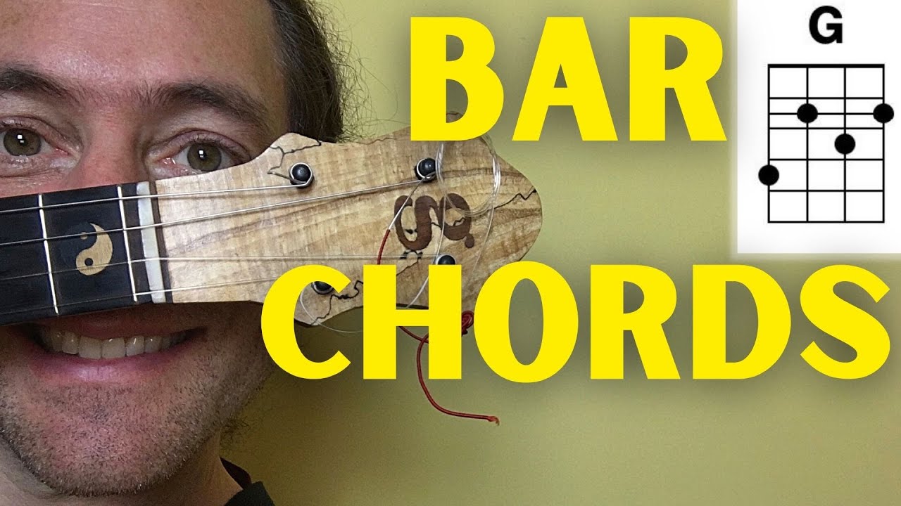 Learn Every Ukulele Bar Chord in 10 MINUTES! 🎶😲 (+ Fretting Tips!) #ukulelechallenge