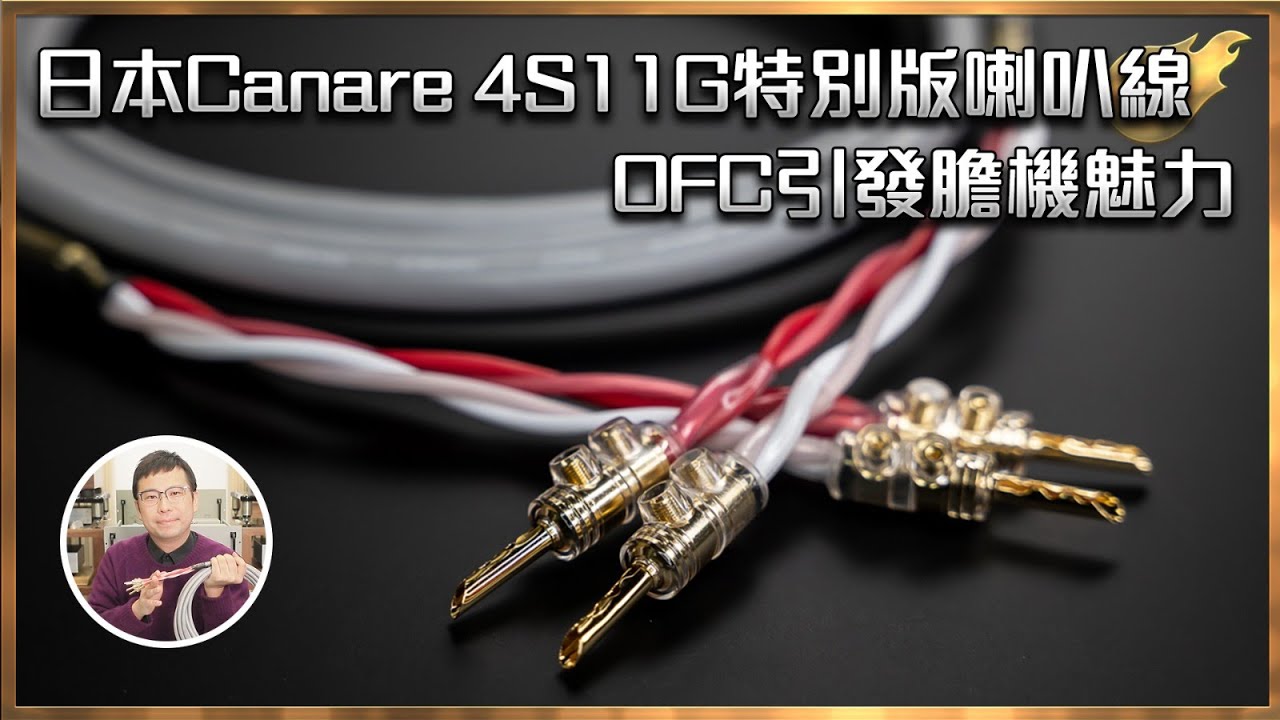 [毒海浮沉]日本Canare 4S11G特別版喇叭線 OFC引發膽機魅力｜兩聲道｜2022-12-29