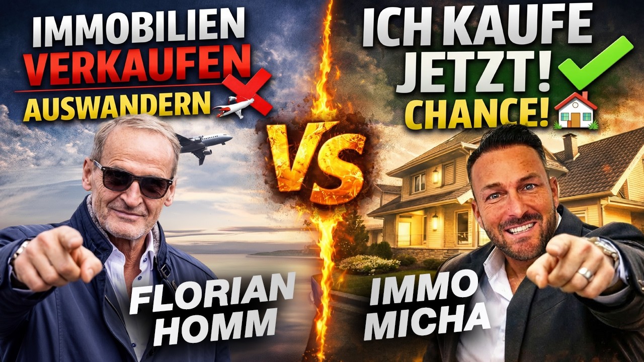 ⚠️ Immobilien Crash oder Chance? Profi Immobilien Makler widerspricht dem Mainstream!