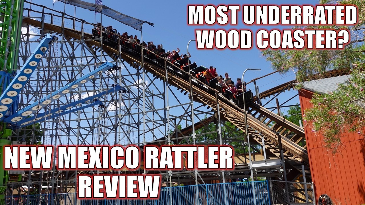 New Mexico Rattler Review, Cliff's Amusement Park CCI Wood Coaster | Best Coaster in New Mexico