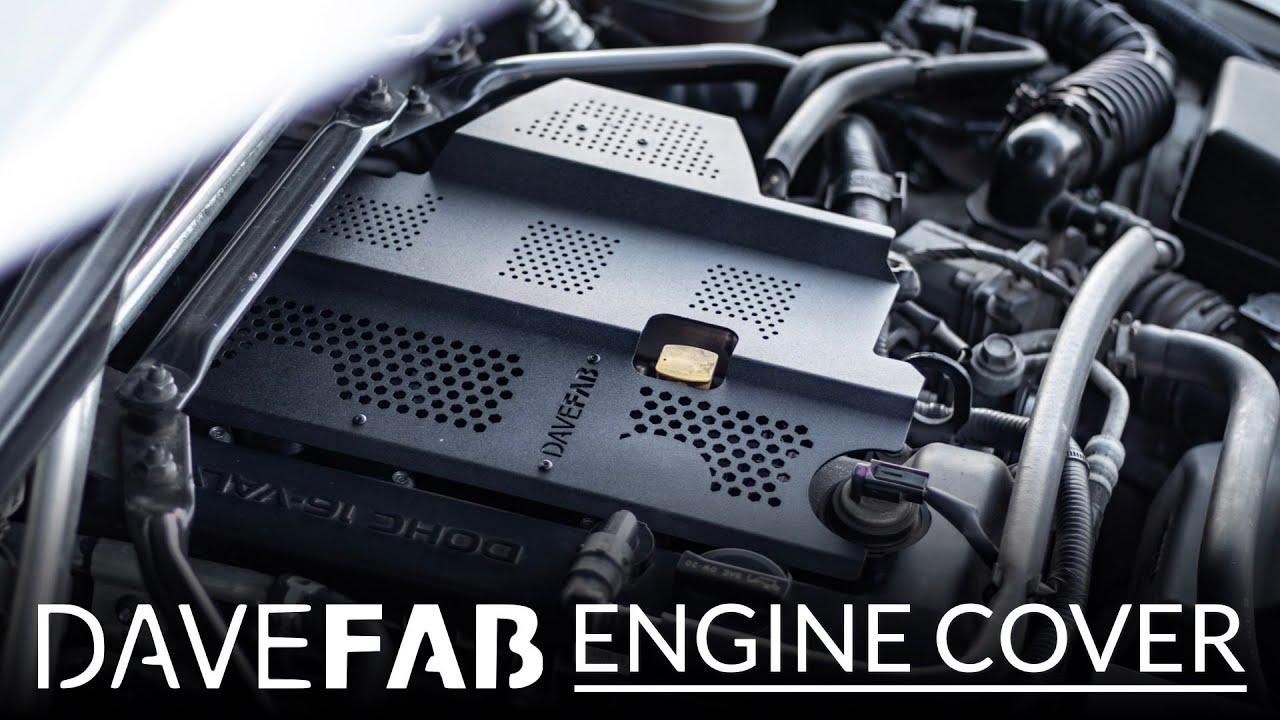 Subtle improvements under the hood! DaveFab Engine Cover for the NC Miata