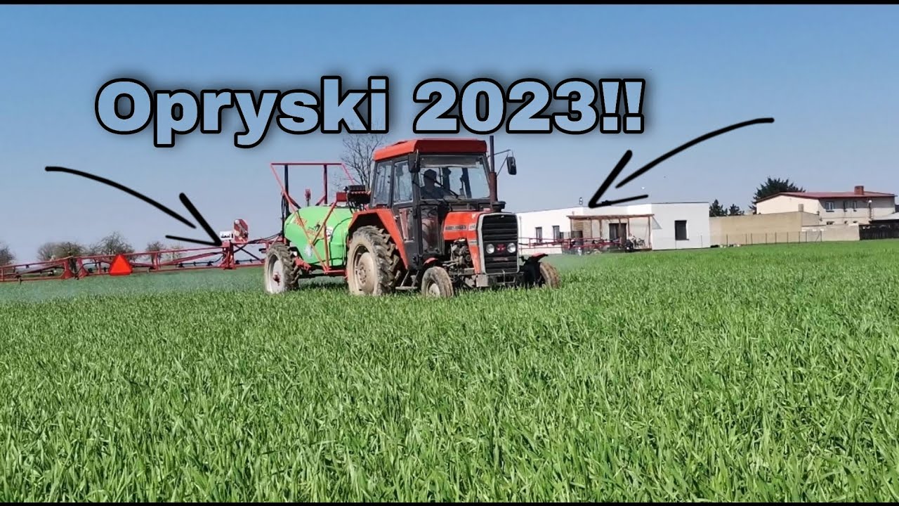 🔥Akcja opryski 2023!🔥massey ferguson daje rade 🔥 MF 255