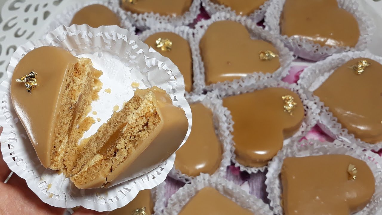 Sablés au caramel pour l'aid recette facile/صابلي راقي بذوق الكرمال  من ألذ الحلويات/حلوى عيد الفطر