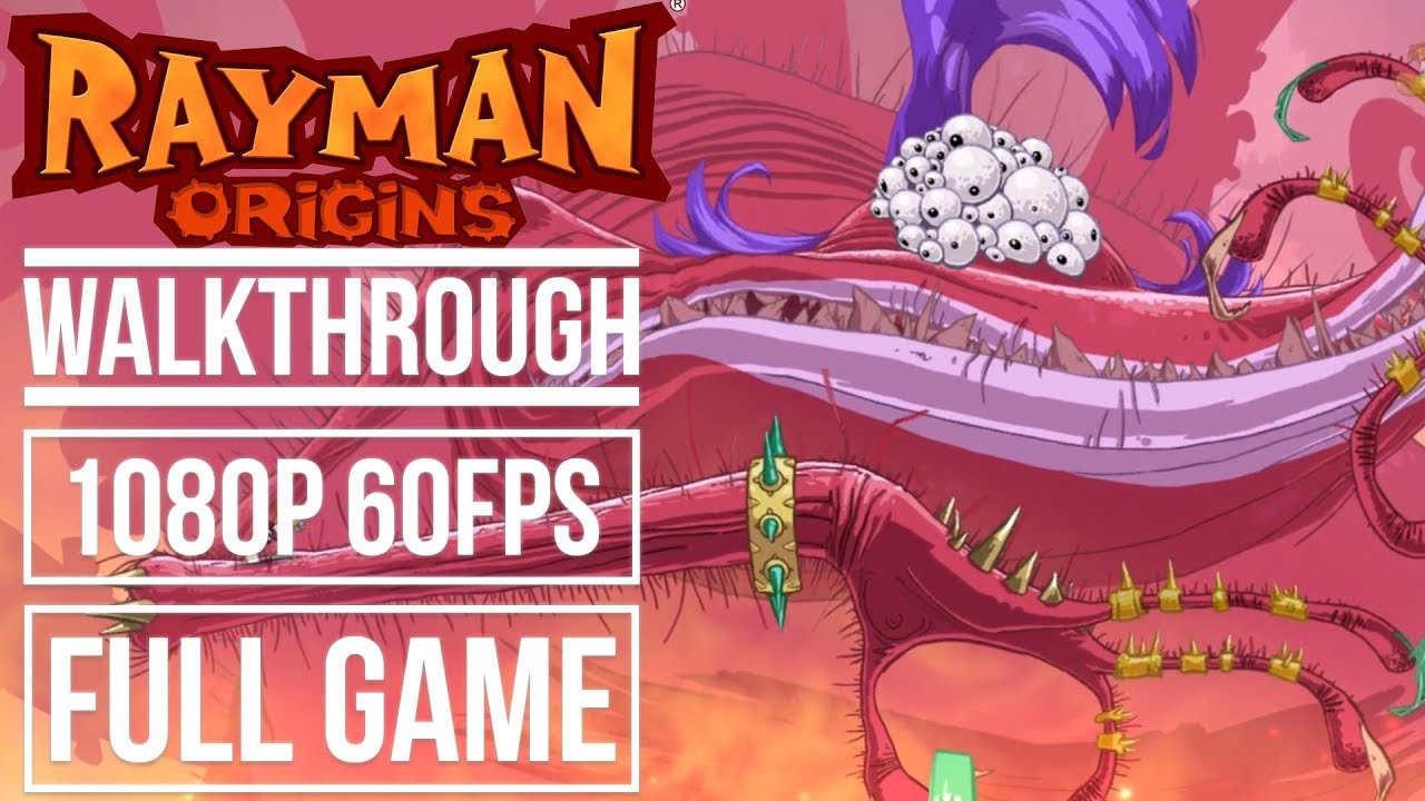 Rayman Origins FULL GAME Gameplay Walkthrough Longplay No Commentary [1080p 60fps] (PC, Xbox One)