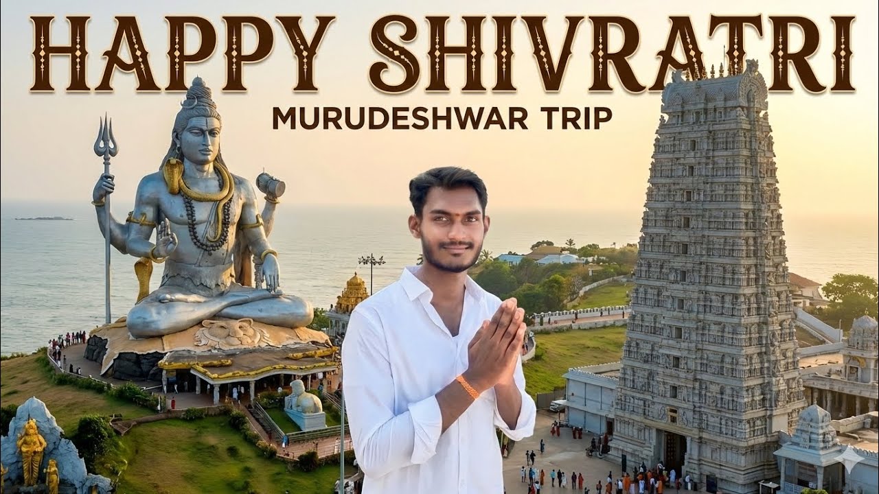 Murudeshwar trip 🙏🏻 #viral #shivaratri #murudeshwartemple #viralvideo #trending #prapanchayatrikudu 
