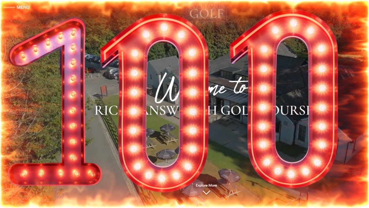 Can I break 100 Again at Rickmansworth Golf Course.