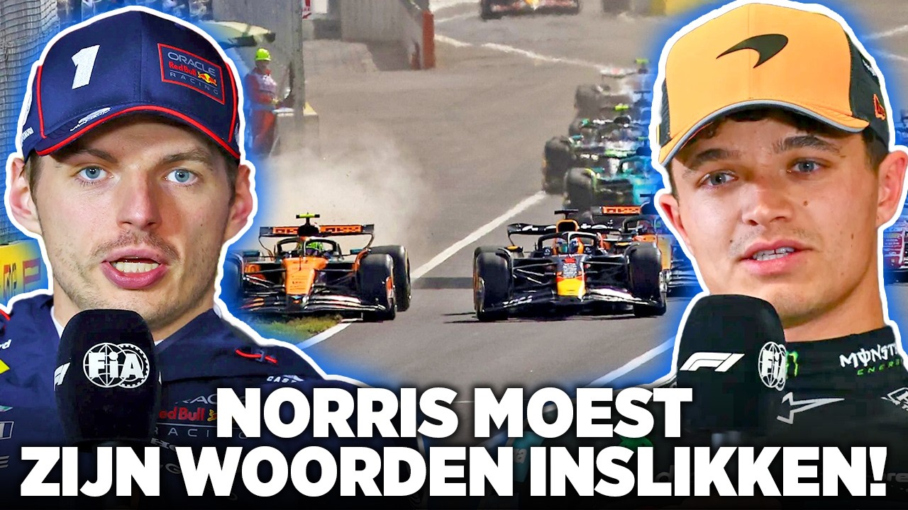 Norris VERNEDERDE Verstappen — Totdat De SCHOKKENDE Waarheid Naar Buiten Kwam!
