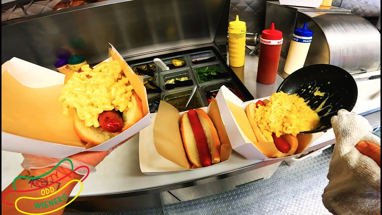 Bacon Mac Hot Dog | Food Truck POV