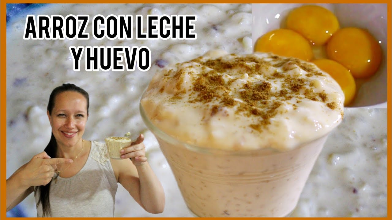 Agrega YEMAS de HUEVO al ARROZ con LECHE, y verás la deliciosa crema que se forma❣️🍚🥚 | Lecotiú