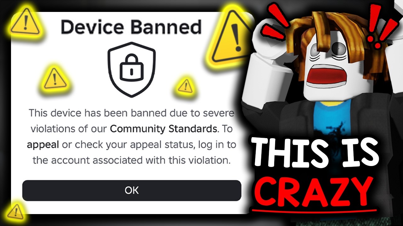 Теперь в играх Roblox можно получить бан по устройству...