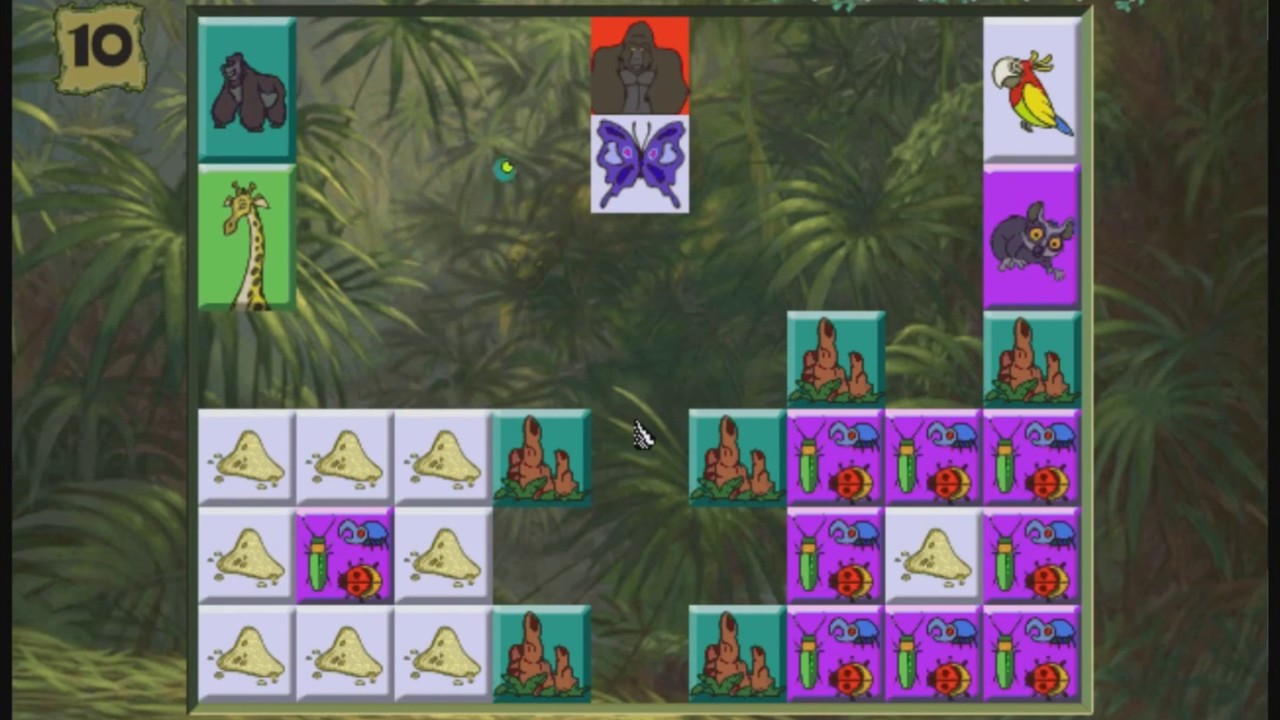 Disney's Tarzan: Activity Center - Part 1 - Terk and Tantor's Power Lunch (Gameplay/Walkthrough)