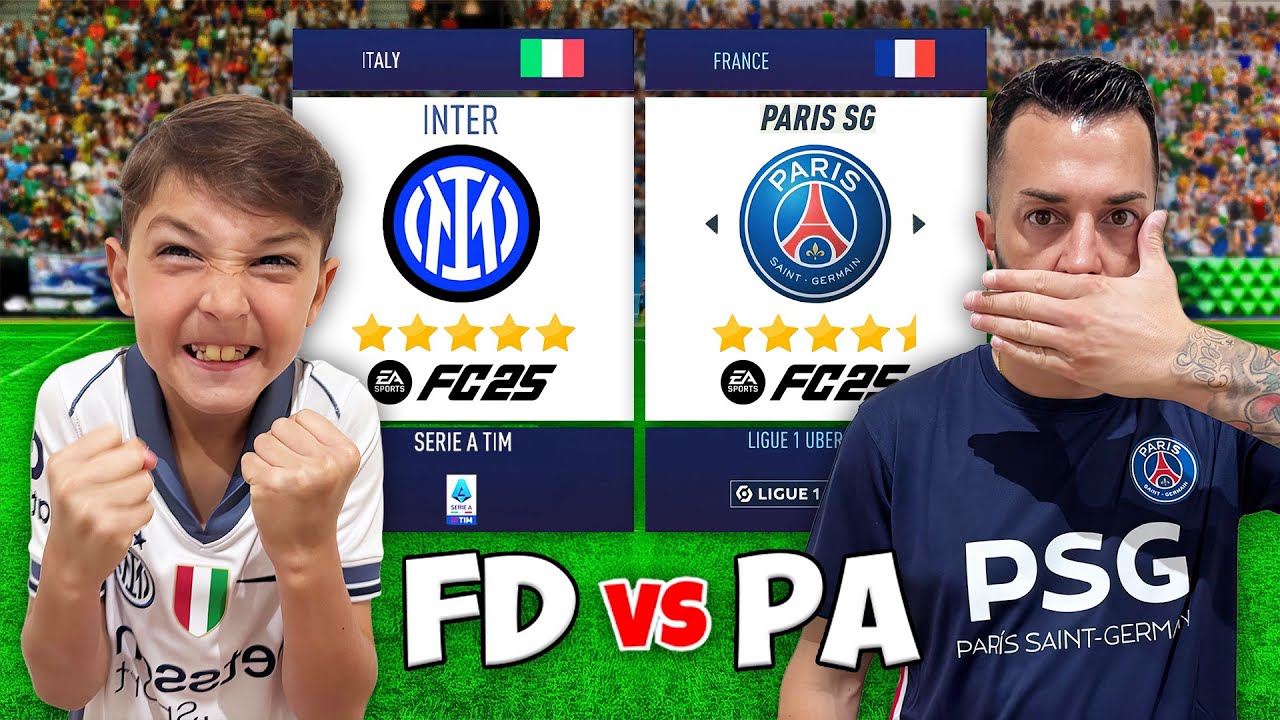 CHAMPIONS LEAGUE : PSG VS INTER , PA VS FD, FINALE DI CHAMPIONS ! Giocano a Monaco!