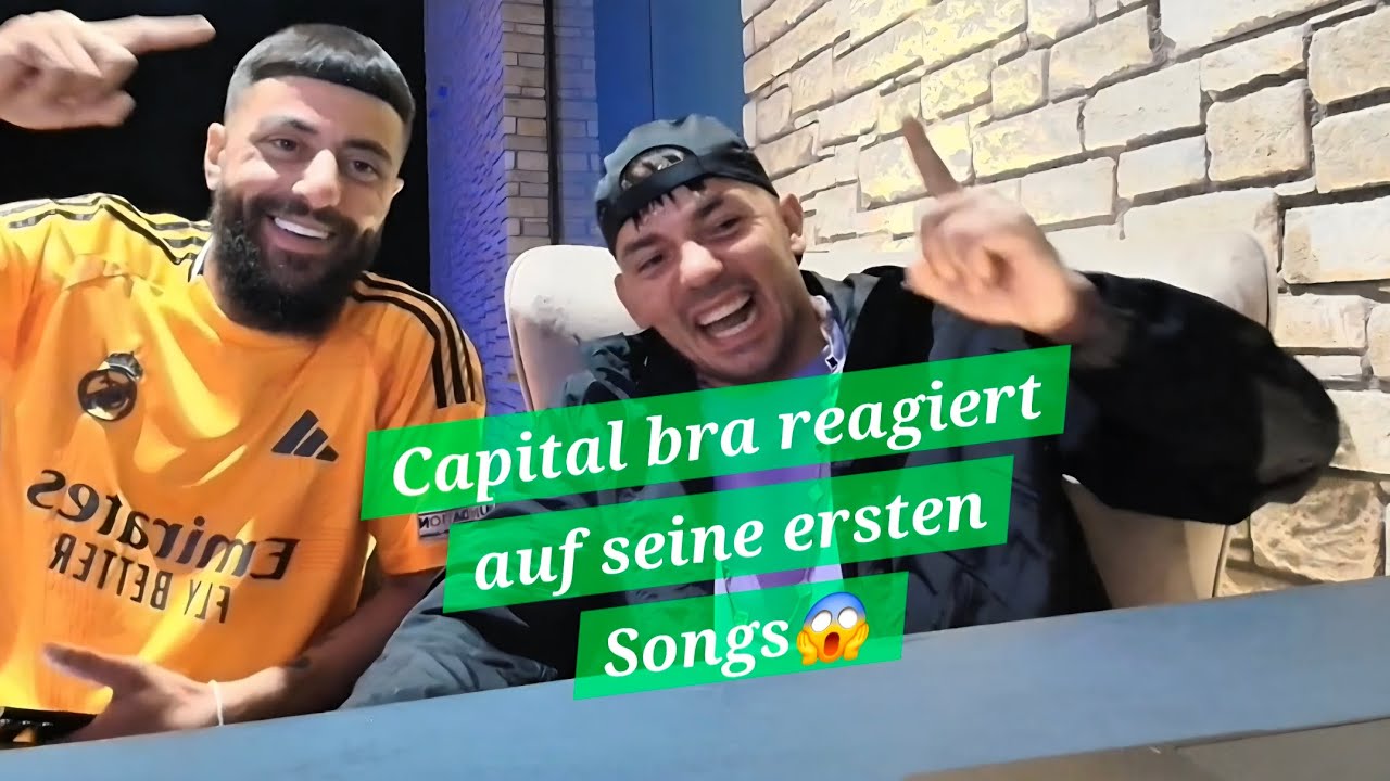 Capital bra reagiert auf seinen ersten Songs😱💯